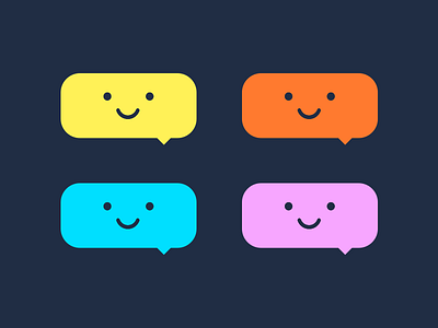 Chat Bubble bubble chat conversation cute icon