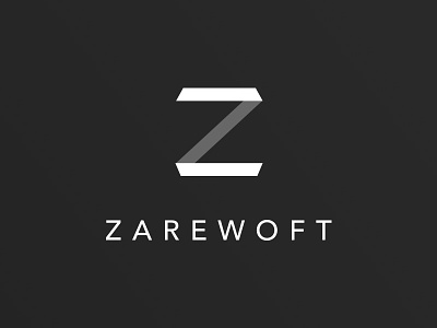 Zarewoft Logo branding branding design design logo programming software visual