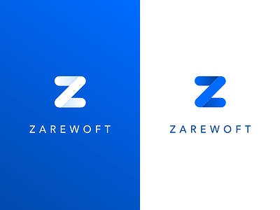 Zarewoft Branding brand branding branding design logo logo design software visual visual design