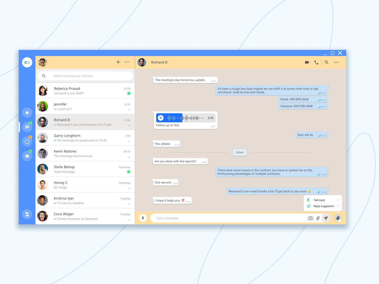 Chat App (Web Application) by Abhigyan Bhadra on Dribbble