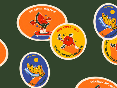 Fruit stickers