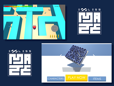 Endless Maze design game game design graphic design unity