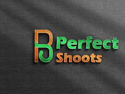 Perfect shoots_ Logo for Photographer branding flat lettering logo minimal minimalist logo photography logo typography