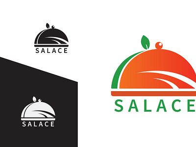 Salace minimal flat restaurants logo