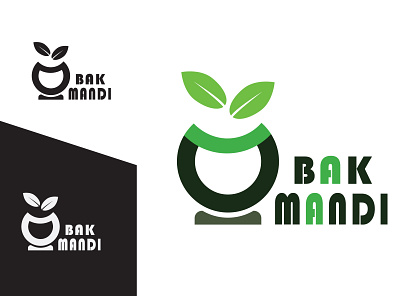 Bak Mandi branding design flat illustration lettering logo minimal minimalist logo ui vector