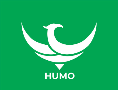 HUMO adobe adobe illustrator design illustration illustrator logo phoenix logo typography vector