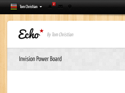 Echo - IPB Theme background font gradient icon ipb pattern texture theme wood