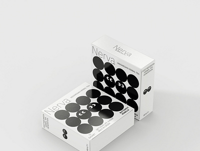 NERVA HERBAL TEA branding design packagingdesign