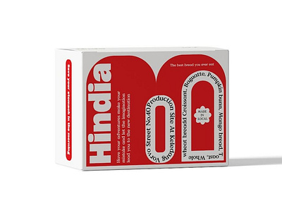 hindia bread branding branding design packagingdesign vector