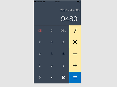 dailyui004 Calculator by Figma daily 100 challenge dailyui dailyuichallenge design ui ux