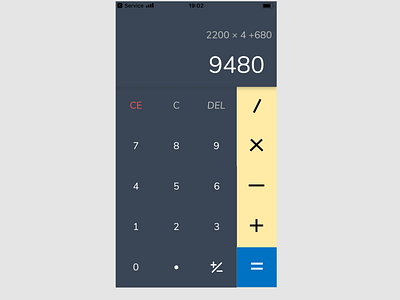 dailyui004 Calculator by Figma