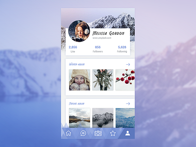 Daily Ui Day 006 User Profile