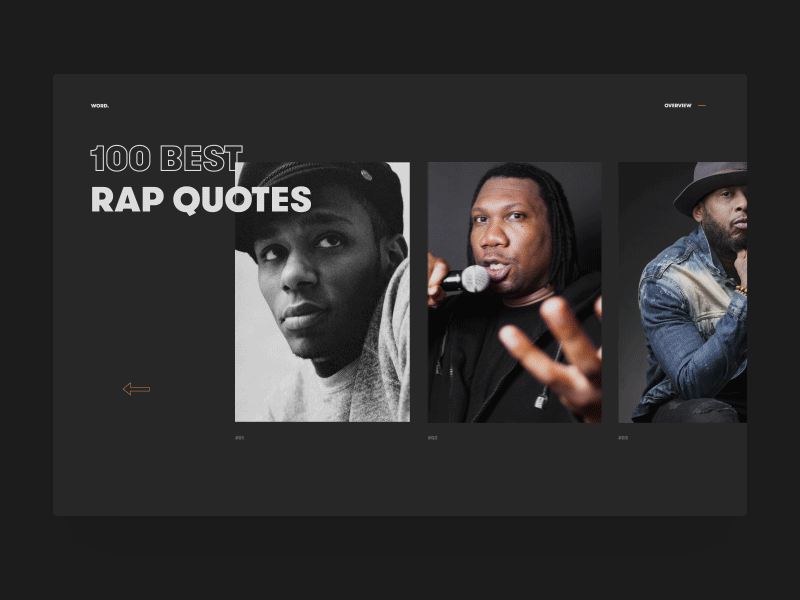 Rap Quotes Transition ae after effects desktop interaction interface mos def quotes rap transition ui ux user experience user interface web design