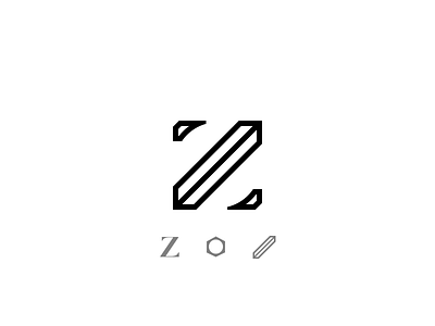 font Z font logo