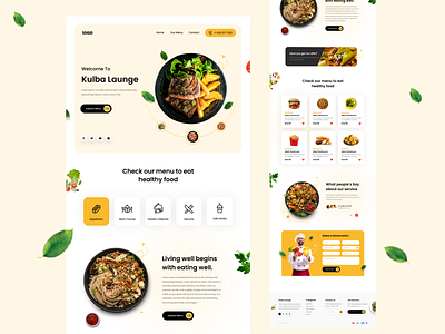 Restaurant Landing Page