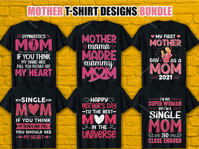 Mother T Shirt Design Bundle