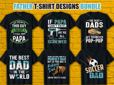 Best Father Day T Shirt Design Bundle