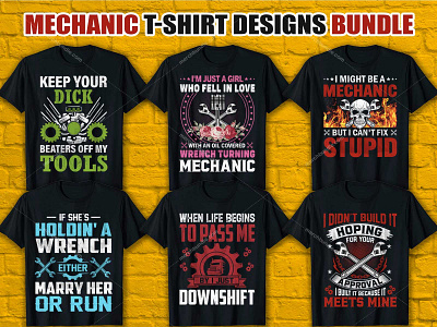 Mechanic T Shirt Design Bundle best t shirt design website branding custom t shirts custom t shirts online custom text shirt design graphic design illustration mechanic mechanic job mechanic shirts profession retro shirt t shirt t shirt design ideas t shirt design maker t shirt design template typography t shirt design vintage