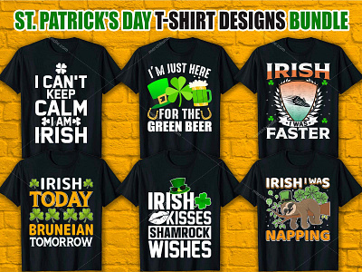 St. Patrick's Day T Shirt Design Bundle