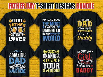 Father Day T-Shirt Design Bundle