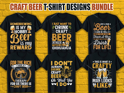 Craft Beer T-Shirt Designs For Merch By Amazon best t shirt design website custom t shirts custom t shirts online custom text shirt design illustration logo merch by amazon t shirt design ideas t shirt design maker t shirt design template