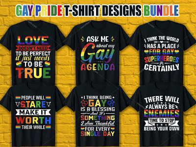 Gay Pride T-Shirt Designs For Merch By Amazon