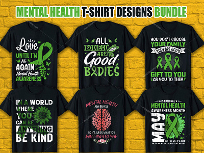 Mental Health T-Shirt Designs For Merch By Amazon mental health shirt design mental health png mental health shirt mental health svg mental health t shirt mental health tshirt mental health vector merch by amazon print on demand t shirt design free typography shirt vector graphic t shirt maker vintage svg