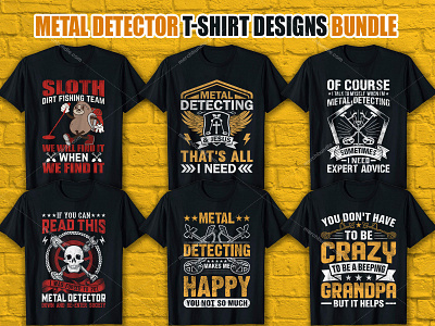 Metal Detector T-Shirt Designs For Merch By Amazon merch by amazon metal detector png metal detector shirt metal detector shirt design metal detector svg metal detector t shirt metal detector tshirt metal detector vector print on demand t shirt design free t shirt maker typography shirt vector graphic vintage svg