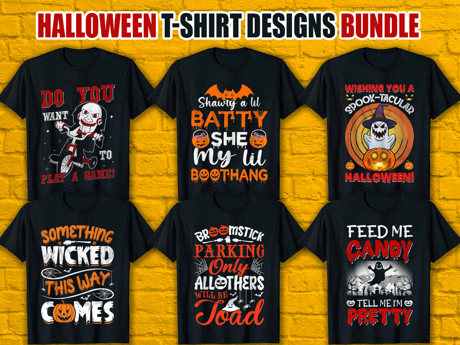 Halloween T Shirt Designs For Merch By Amazon by Asha on Dribbble