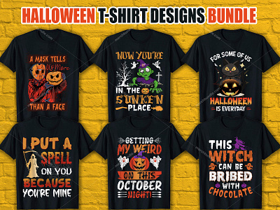 Halloween T-Shirt Designs For Merch By Amazon