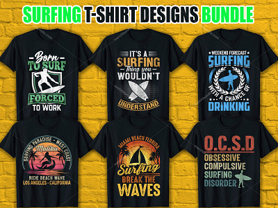 Surfing T-Shirt Designs Free