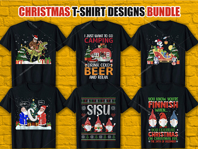 Christmas T-Shirt Designs For Merch By Amazon