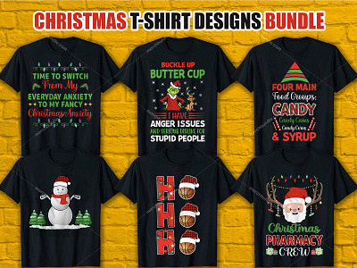 Christmas T-Shirt Designs For Merch By Amazon