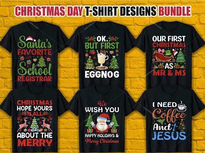 Christmas T-Shirt Designs For Merch By Amazon