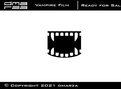 Vampire Film Logo art branding design graphic design icon logo logodesign minimal symbol vector