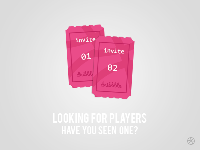 2 Dribbble Invites