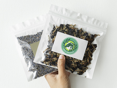 Tea logo mockup