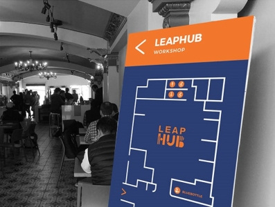 Leap Hub_Branding branding design graphic design logo typography ui