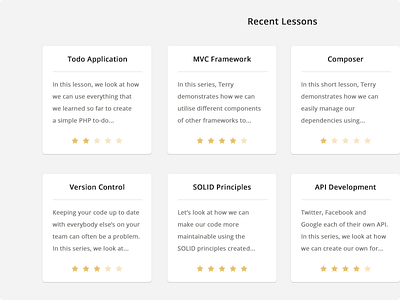 CodersCollege Recent Lessons coderscollege difficulty homepage lessons recent teach tutorials