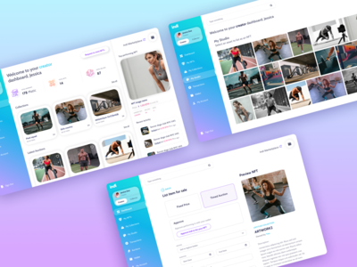 Indi crypto nft nft marketplace ui ux web3