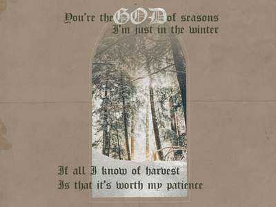 Seasons Lyric