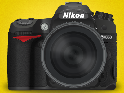 Nikon Icon app camera icon illustration nikon