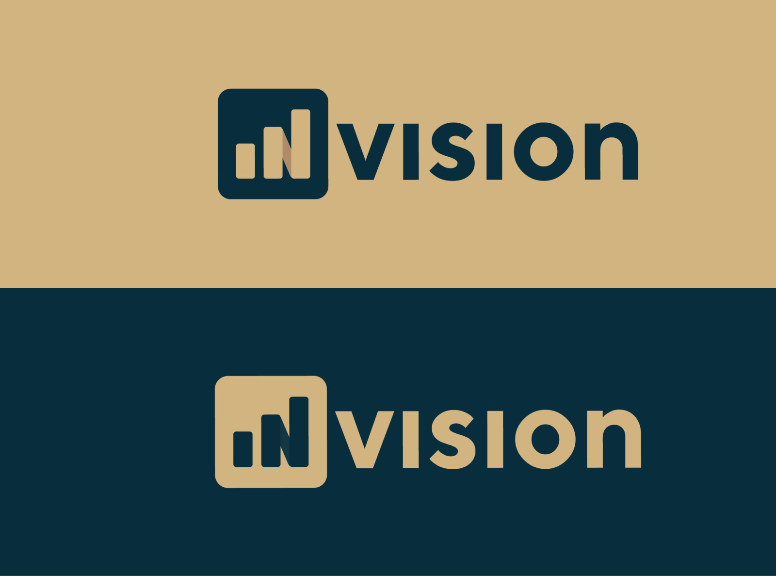 Invision Logo Design by Tell All Co. on Dribbble