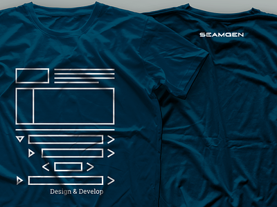 Design & Develop Tee design develop tshirt wirecode wireframe