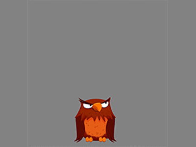 Owl 2d animation animation owl spine