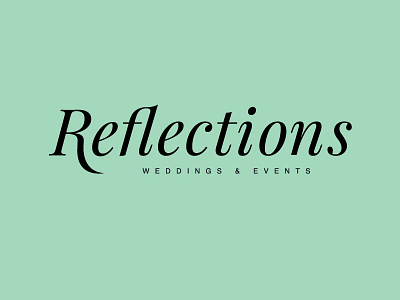 Reflections Logo Concept