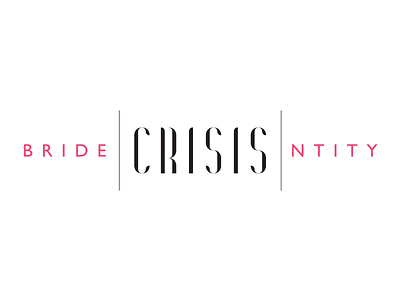 Bridentity Crisis blog branding logo wedding