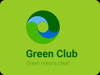 Environment Club Logo branding design illustration logo