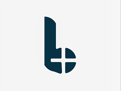 b Plus Logo brand identity