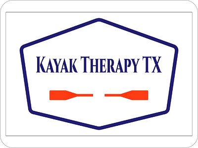 Kayak Therapy Club Logo brand identity